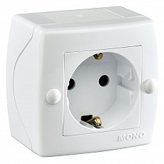 Розетка с заземлением mono electric...